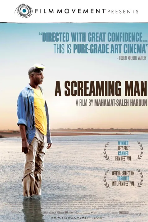 Un homme qui crie