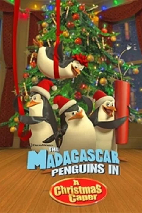 The Madagascar Penguins in a Christmas Caper