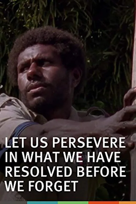 Let Us Persevere in What We Have Resolved Before We Forget