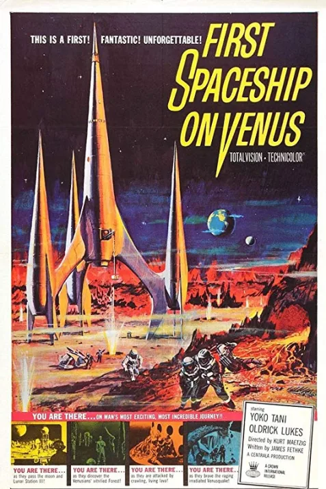 First Spaceship on Venus