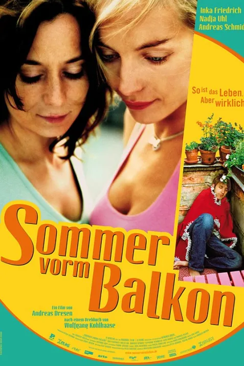 Sommer vorm Balkon