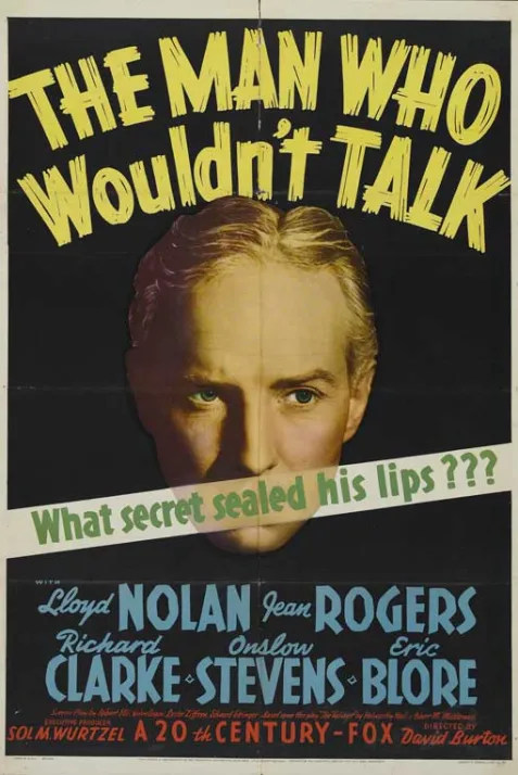 The Man Who Wouldn't Talk