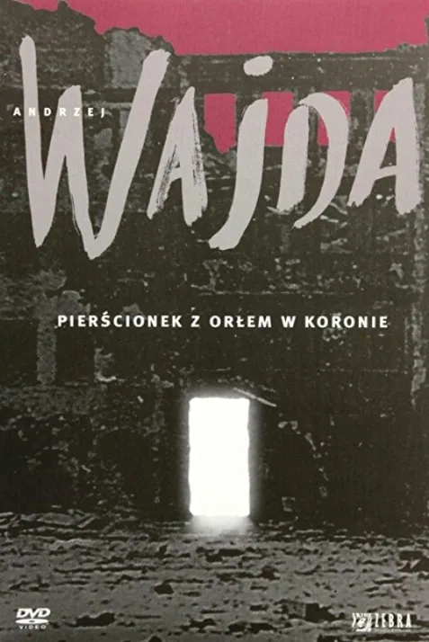 Pierscionek z orlem w koronie