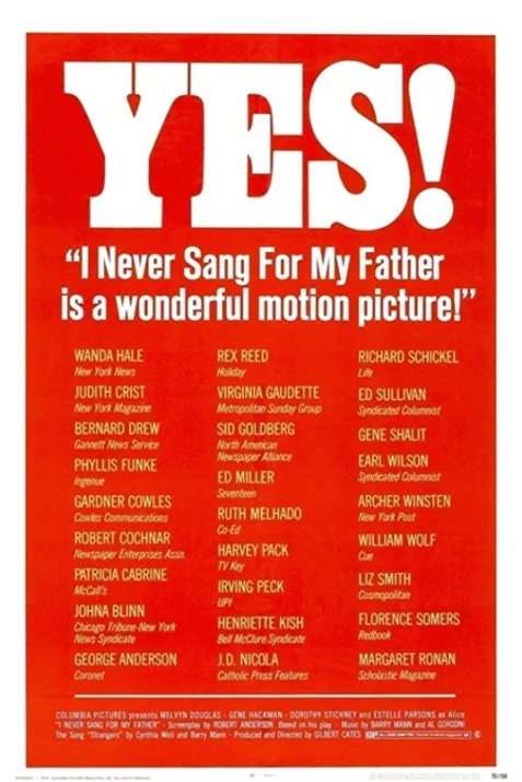 I Never Sang for My Father